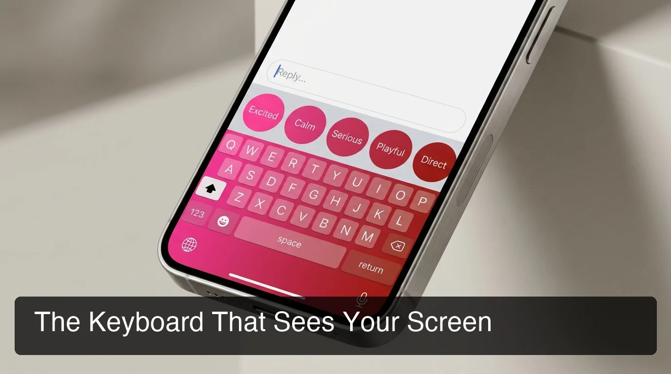 SLIDD AI review showing the keyboard interface with five tone buttons on an iOS dating app screen